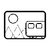 Icon das eine schematische Darstellung des österreichischen Klimatickets zeigt