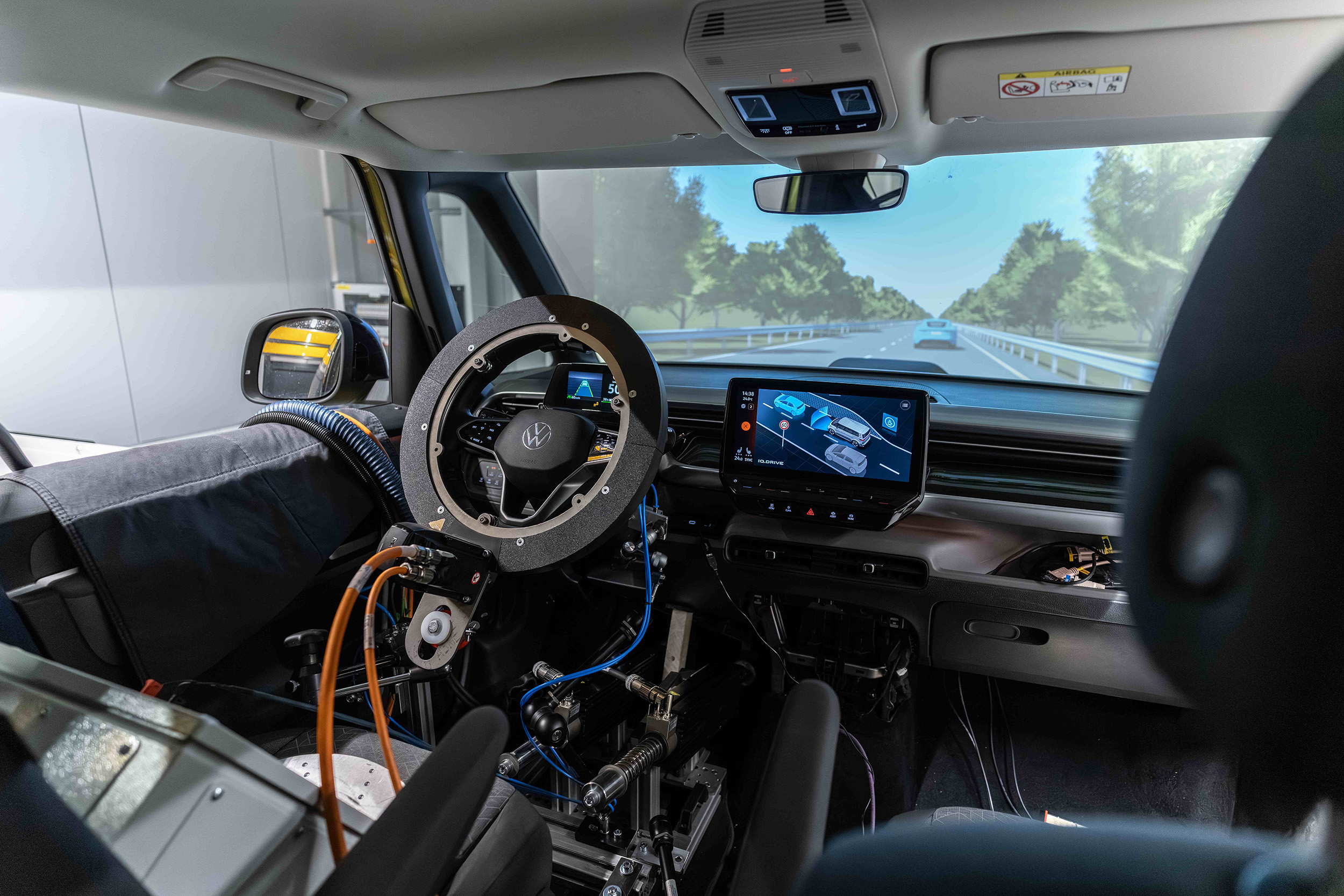 KS-Fit4Road Sicht aus dem Auto